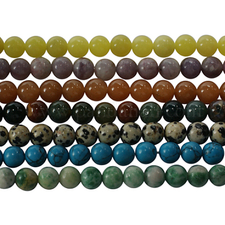Gemstone Beads Strands M-GSR12MM-1