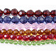 Glass Beads Strands M-GS009Y-1