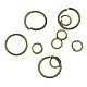 Anillos de salto de hierro y anillos partidos M-JR001Y-AB-1