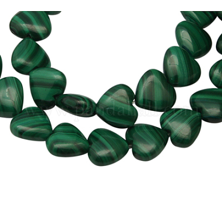 Naturali malachite perline pietra preziosa fili MALA-10X10-1