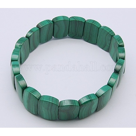 Bracelets de perles de pierre gemme extensibles MALA-53D-2-1
