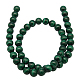 Natural Malachite Gemstone Beads Strands MALA-18D-1-2