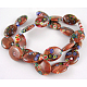 Handmade Millefiori Glass Beads Strands MGS009-2