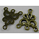 Triangle Tibetan Style Alloy Chandelier Components Links MLF0178Y-1
