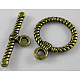 ibetan Style Alloy Toggle Clasps MLF1298Y-1