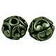 Tibetischen Stil filigranen Zubehör Perlen MLF1693Y-NF-1