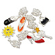 European Style Alloy Dangle Charms MPDL-H079-M-1