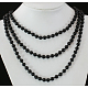 Colliers de perles en verre N193-38-2