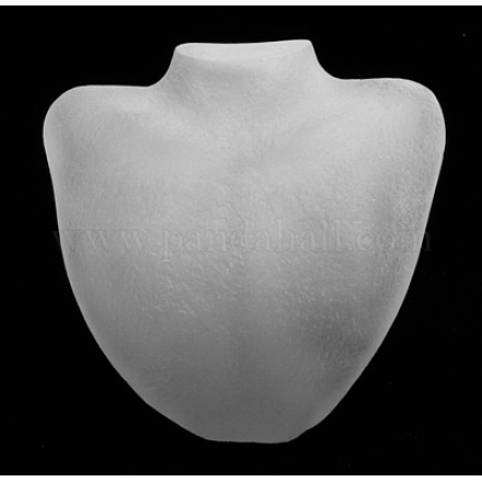 Plastic Necklace Display Bust NDIS-H005-1-1