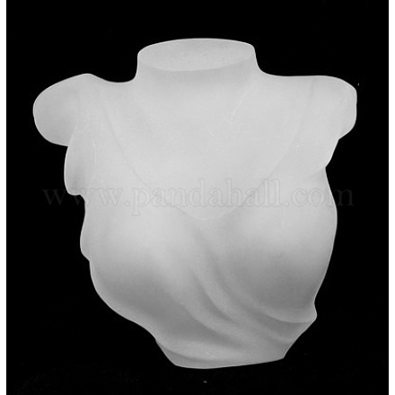 Plastic Necklace Display Bust NDIS-H006-1-1