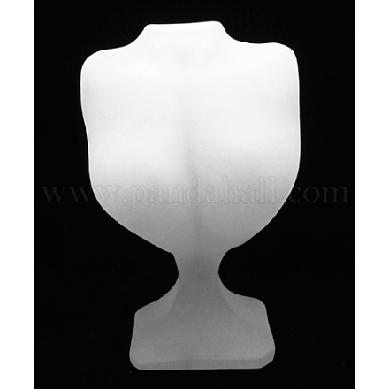 Plastic Necklace Display Bust NDIS-H008-1-1
