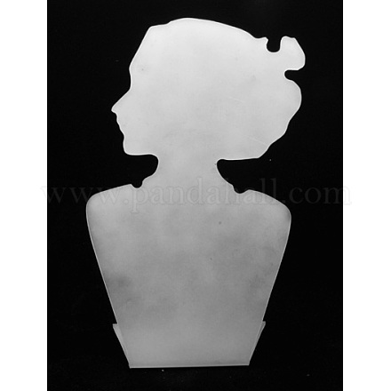 Plastic Necklace Display Bust NDIS-H009-1-1