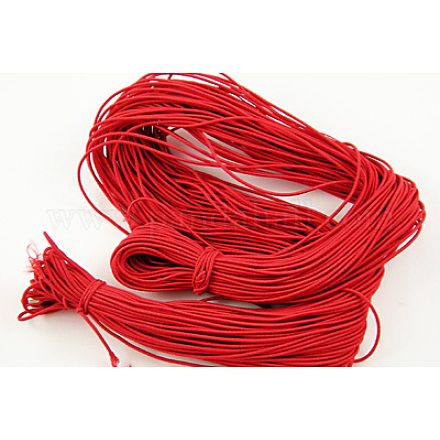 ナイロン糸  エラスティック  直径1mm程度の赤  20長いメートル NE001-019-1
