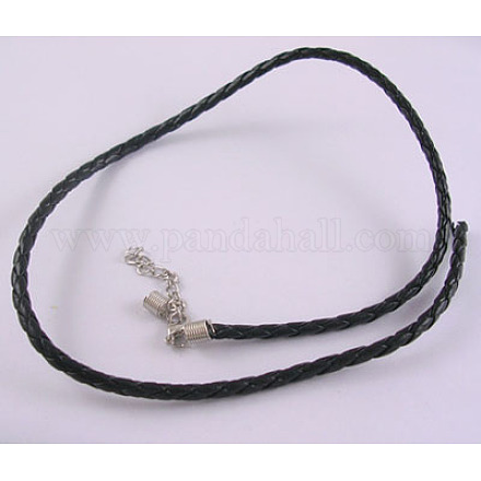 Imitation Leather Necklace Cord NFS030-1