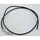 Cordón de collar de cuero de imitación NFS003-1