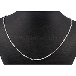 Устойчивые к потускнению отличный подарок на день святого валентина ожерелья из нержавеющей стали 304 NJEW-507L-11