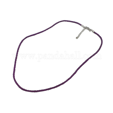 Nylon Necklace Making NJEW-H076-6-1