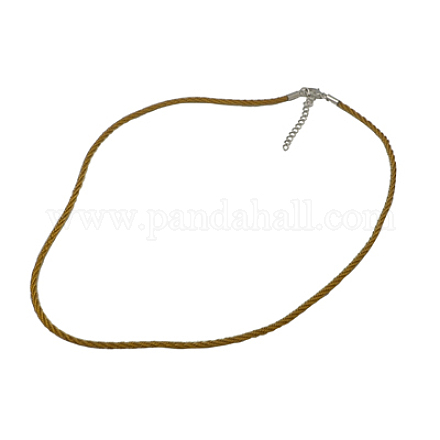 Nylon Necklace Making NJEW-H076-7-1
