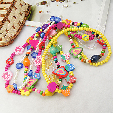 Fashionable Necklaces for Kids NJEW-JN00200-1