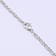 304 Stainless Steel Necklaces Mens Lumachina Chain Necklaces NJEW-483L-9-2