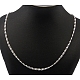304 Stainless Steel Necklaces Mens Lumachina Chain Necklaces NJEW-483L-9-3