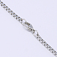 Great Valentines Day Gift 304 Stainless Steel Box Chain Necklaces NJEW-507L-11-2