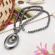 Magnetic Synthetic Hematite Necklaces NJEW-D032-7-1