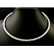 Brass Wedding Necklaces NJEW-H068-1-1