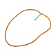 Nylon Necklace Making NJEW-H076-M-2