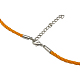 Nylon Necklace Making NJEW-H076-M-3