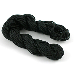 Nylon Thread, Black, 1.5mm in diameter, about 18m long