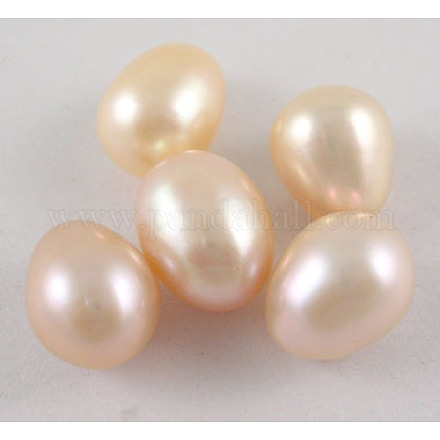 Natural Cultured Freshwater Pearl Beads OB009-1