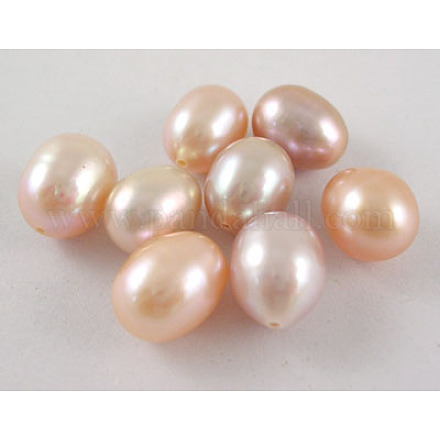 Natural Cultured Freshwater Pearl Beads OB010-1