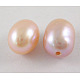 Perlas naturales abalorios de agua dulce cultivadas OB006-2