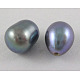 Perlas naturales abalorios de agua dulce cultivadas OB008-2