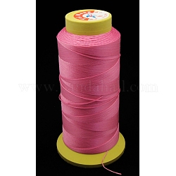 Нейлоновой нити швейные, 12-слойные, катушка шнура, ярко-розовый, 0.6 мм, 150 ярдов / рулон