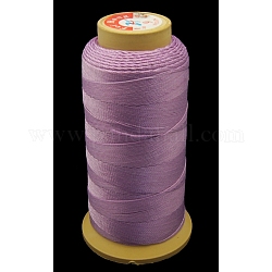 Filo da cucire di nylon, 12-ply, corda di  spool, prugna, 0.6mm, 150iarde/rotolo