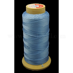 Filo da cucire di nylon, 12-ply, corda di  spool, blu fiordaliso, 0.6mm, 150iarde/rotolo