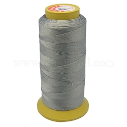 Filo da cucire di nylon, 3-ply, corda di  spool, grigio, 0.33mm, 1000iarde/rotolo