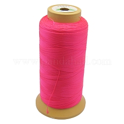 Нейлоновой нити швейные, 9-слойные, катушка шнура, красно-фиолетовые, 0.55 мм, 200 ярдов / рулон