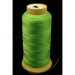 ナイロン縫糸  9プライ  スプールコード  ライム  0.55mm  200ヤード/ロール