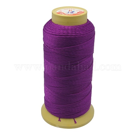 ナイロン縫糸  12プライ  スプールコード  パープル  0.6mm  150ヤード/ロール OCOR-N12-15-1