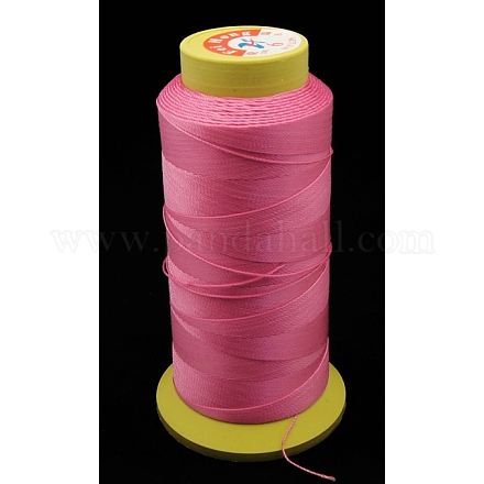ナイロン縫糸  12プライ  スプールコード  ショッキングピンク  0.6mm  150ヤード/ロール OCOR-N12-19-1