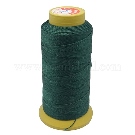 ナイロン縫糸  3プライ  スプールコード  濃い緑  0.33mm  1000ヤード/ロール OCOR-N3-17-1