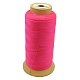 ナイロン縫糸  12プライ  スプールコード  フクシア  0.6mm  150ヤード/ロール OCOR-N12-11-1