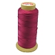ナイロン縫糸  12プライ  スプールコード  赤ミディアム紫  0.6mm  150ヤード/ロール OCOR-N12-14-1