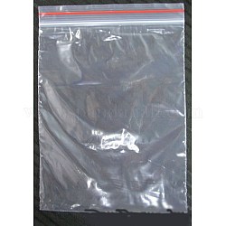 Plastic Zip Lock Bags, Resealable Packaging Bags, Top Seal, Self Seal Bag, Rectangle, Clear, 15x10cm, Unilateral Thickness: 1.2 Mil(0.03mm)