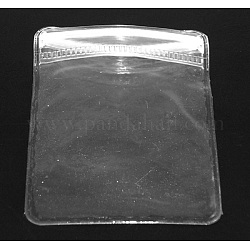 Plastic Zip Lock Bags, Resealable Packaging Bags, Top Seal Thick Bags, Rectangle, 7x5cm, Unilateral Thickness: 4.7 Mil(0.12mm)
