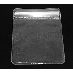 Plastic Zip Lock Bags, Resealable Packaging Bags, Top Seal Thick Bags, Rectangle, 8x6cm, Unilateral Thickness: 4.7 Mil(0.12mm)