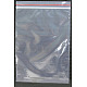 プラスチックジップロックバッグ  再封可能な包装袋  トップシール  セルフシールバッグ  長方形  透明  10x7cm  片側の厚さ：1.2ミル（0.03mm） OPP08-1